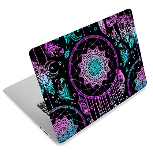 Laptop Skin Sticker Decal,12" 13" 13.3" 14" 15" 15.4" 15.6 inch Laptop Skin Sticker Cover Art Decal Protector Notebook PC (Wind Chime) - color: Wind Chime