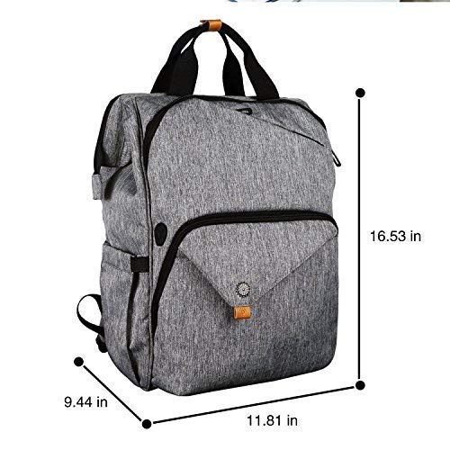 Hap Tim Laptop Backpack, Travel Backpack for Women,Work Backpack (7651-BG) - color: Blue Grey