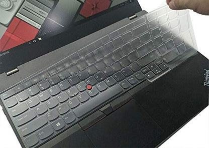 YYubao Ultra Thin Clear Keyboard Cover Skin Protector Compatible with 15.6 inch Lenovo ThinkPad P51S T570 T575 E580 T580 Laptop (NOT Compatible for 15.6" ThinkPad P50 P50s P51) - color: Compatible for ThinkPad P51S T570 T575 E580 T580