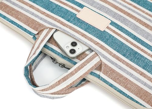 DACHEE Laptop Shoulder Bag for 15 Inch/15.6 Inch Macbook Pro - color: Bohemian Strip(07)