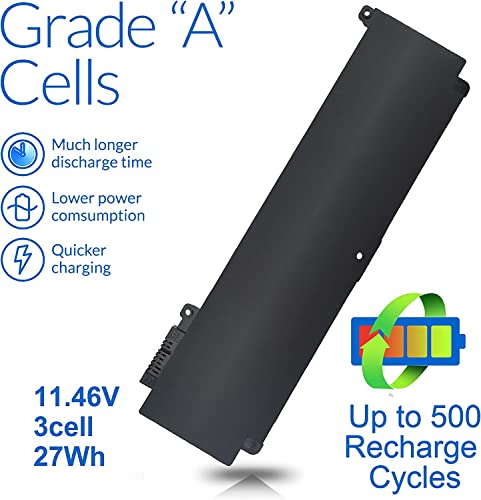 01AV406 Battery for Lenovo ThinkPad T460S T470S Series SB10J79003 00HW038 00HW025 00HW024 01AV405 01AV462 01AV407 01AV408 SB10J79002 L16M3P73 SB10K97605 SB10F46462 SB10F46463 SB10F46476 27Wh 3-Cell - size: 8 x 2 x 0.28 inches 01AV406 BATTERY