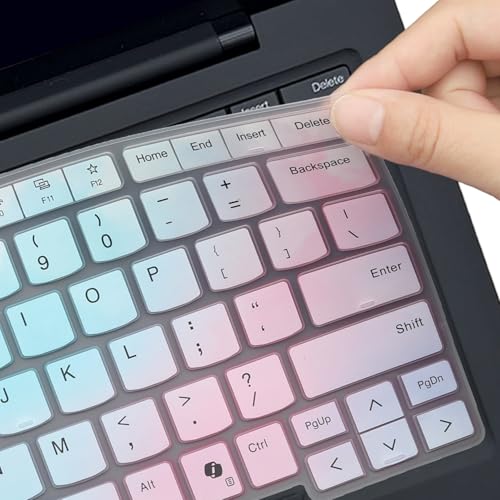 Keyboard Cover for 2026 2025 2024 Lenovo Thinkpad T14 T14s Gen 6/Gen 5 14", Thinkpad E14 Gen 7 14", Thinkpad L14 P14s Gen 6/Gen 5 14" US Layout (Not Fit T14 T14s L14 P14s Gen 4/3/2/1, E14 Gen 6/5/4) - color: Clear