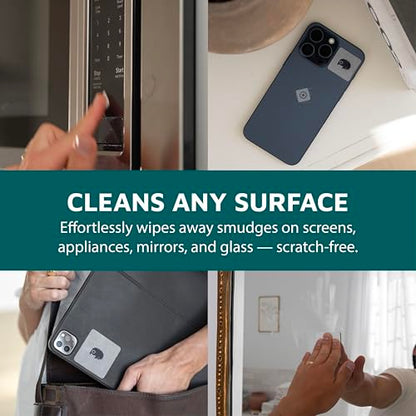 KUVRD Waterbear - Universal Screen Cleaners - Teeny Tiny Cleaning Tools for Your Lenses & Screens, Family Pack (1 Patch Set, 1 Pad Set, 1 Phat Pack Set) - size: Single Family Pack