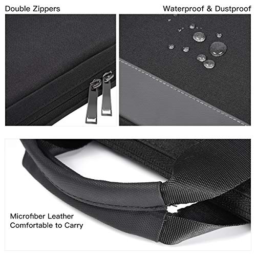 15.6 Inch Laptop Sleeve Bag, Men Women TSA Case for Macbook Pro 16 M5 M4 M3 M2 M1, Lenovo Ideapad 15.6, HP Envy/Victus 15.6, Acer Aspire/Nitro 5 15.6, Dell 15 16, ASUS Chromebook 15 16 Case, Black - color: Black, size: 15.6 Inch