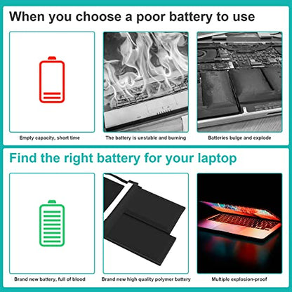 Fancy Buying A2113 A2141 Laptop Battery Compatible with MacBook Pro 16-inch A2141(2019 Version) EMC 3347,fits MVVJ2xx/A MVVK2xx/A MVVL2xx/A MVVM2xx/A - size: 12.52*3.78*0.31inch A2113