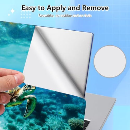 Universal Laptop Skin Sticker Decal for 11.6”12" 13" 13.3" 14" 15" 15.4" 15.6" Reusable Waterproof Scratch-Scratch Resistant Protective Vinyl Laptop Notebook Skin Stickers - Green Turtle - color: Green Turtle