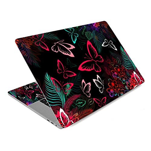 12 13 13.3 14 15.4 15.6 Inches Laptop Skin Sticker Decal Universal Netbook Skin Sticker | Need to Cut,Easy to Apply, Remove and Change Styles (Colorful Butterflies) - color: Colorful Butterflies