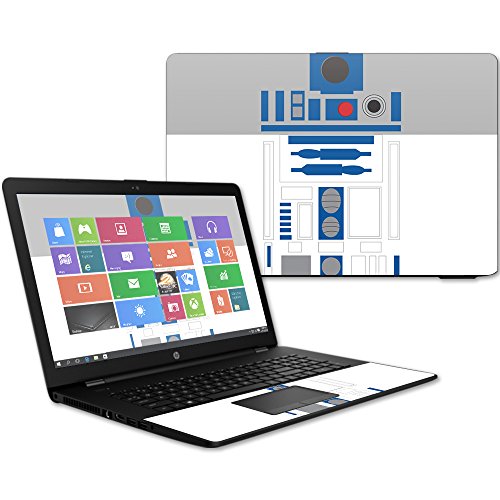 MightySkins Skin Compatible with HP 17t Laptop 17.3" (2017) - Cyber Bot | Protective, Durable, and Unique Vinyl Decal wrap Cover | Easy to Apply, Remove, and Change Styles | Made in The USA - color: Cyber Bot