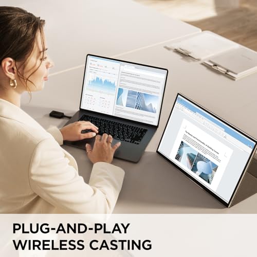 ViewSonic VG1656N 16 Inch 1200p Wireless Portable Monitor, IPS for Improved Workflows and Second Screen Productivity, Built-in Stand and Battery, 60W USB-C, and WiFi Dongle Inputs - style: 1920 x 1200