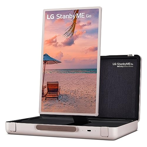 LG StandbyME Go 27" Full HD HDR Smart LED Portable Briefcase TV - style: StanbyMe Go