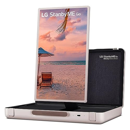 LG StandbyME Go 27" Full HD HDR Smart LED Portable Briefcase TV - style: StanbyMe Go