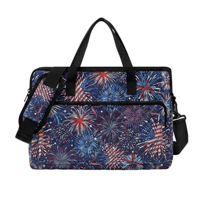 Laptop Sleeve, Laptop Cover with Adjustable Strap Computer Bag Tablet Notebook Sleeves Handbag Messenger Briefcase - color: America 250