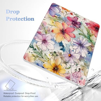 May Chen Compatible with MacBook Air 13 inch Case 2022 2021, 2020-2018 Release Model: M1 A2337 A2179 A1932, Plastic Hard Shell Case Cover for Mabook Air 13 inch with Retina Dispaly, Abstract Florals - color: Abstract Florals