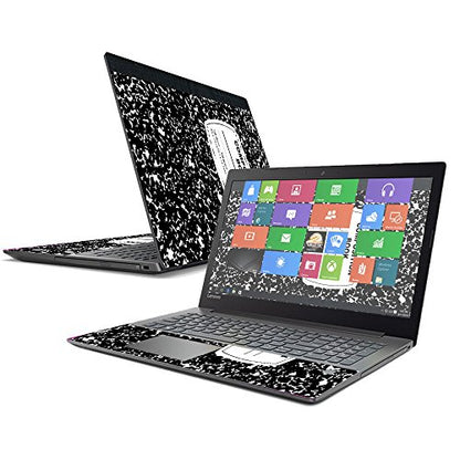 Mightyskins Skin Compatible with Lenovo Ideapad 320 17" (2017) - Composition Book | Protective, Durable, and Unique Vinyl Decal Wrap Cover | Easy to Apply, Remove, and Change Styles | Made in The USA