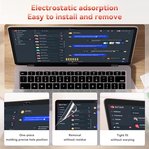 Mamol 2 Pack Anti Blue Light Screen Protector for Macbook Air 13 Inch (2018-2021, M1) / Macbook Pro 13 in (2016-2022, M1, M2), Eye Protection, Anti Glare - size: MacBook Pro 13 (2016-2022)