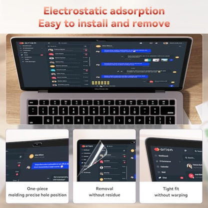 Mamol 2 Pack Anti Blue Light Screen Protector for Macbook Air 13 Inch (2018-2021, M1) / Macbook Pro 13 in (2016-2022, M1, M2), Eye Protection, Anti Glare - size: MacBook Pro 13 (2016-2022)