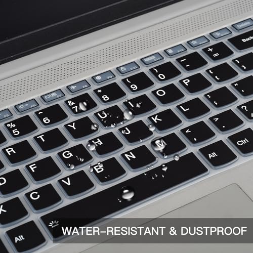 Keyboard Cover for 2026-2023 Lenovo IdeaPad 1 / IdeaPad 1i 15IJL7 15IAU7 15IGL7 15ADA07 15.6", IdeaPad Slim 5 5i/Slim 3 3i 15.6" 16", Lenovo V15 G5 G4 G3 Gen 2 15.6", Ideapad 3 3i 15.6" Laptop -Black - color: Black