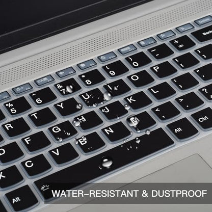 Keyboard Cover for 2026-2023 Lenovo IdeaPad 1 / IdeaPad 1i 15IJL7 15IAU7 15IGL7 15ADA07 15.6", IdeaPad Slim 5 5i/Slim 3 3i 15.6" 16", Lenovo V15 G5 G4 G3 Gen 2 15.6", Ideapad 3 3i 15.6" Laptop -Black - color: Black
