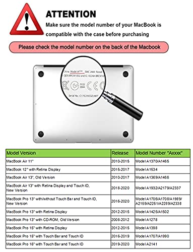 Compatiable for MacBook Pro 13 Inch Case - 2012-2008 A1278 with CD-ROM, Plastic Hard Shell & Keyboard Cover Skin - Mountains - color: 1373 Mountains, size: Pro 13" w/CD-ROM 2008-2012(A1278)
