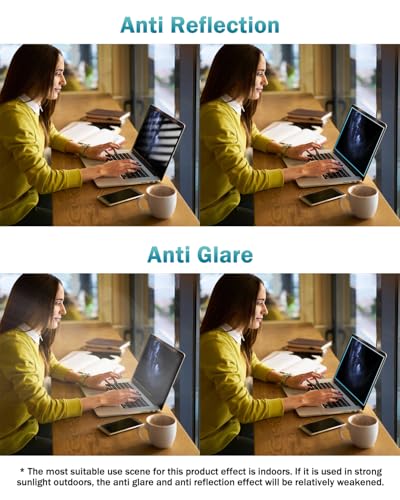 2 PCS 14" Laptop Anti Blue Light Anti Glare Matte Screen Protector Compatible with HP Pavilion 14, HP ChromeBook 14, HP Stream 14, Acer Chromebook 14, Acer Aspire 14, ASUS VivoBook 14 Screen Protector - size: for 14" 16:9