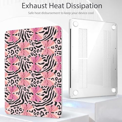 Tuiklol for 2026 MacBook Neo 13 Inch A18 Pro Chip Case, (Model A3404) Anti-Scratch Anti-Drop Slim Hard PC Shell Case with Shockproof Protective MacBook Neo Laptop Cover, Grid Bow - color: Grid Bow