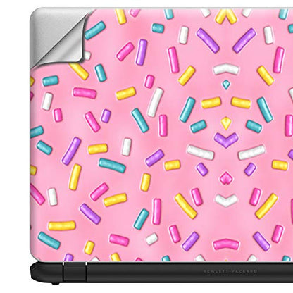 It's A Skin 15.6 inch Laptop Notebook Skin Vinyl Sticker Cover Decal Universal fit for 15.6" (May Require Trimming) HP Lenovo Apple Mac Dell Compaq Asus Acer/Sprinkles Cupcakes ice Cream