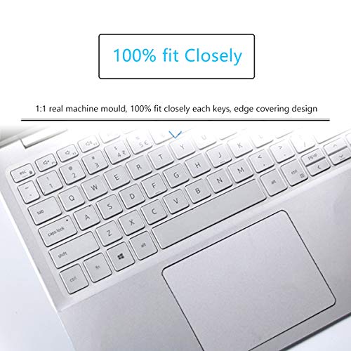 Keyboard Cover for Dell Gaming G15 5510 5515 5520 5521 5525 5530 5535, Inspiron 15 17 7706 7790 7791 7500 7501 7506 7590 7591 3501 3505 3502 5501 5502 5505 5508 5509 5584 5593 5593 5598, Vostro 15 - color: Clean