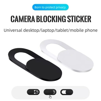 Webcam Cover Slide for Laptop, Phone, Tablet, and Desktop Camera Privacy Protection, Anti-Peeping Camera Blocker, Set of 4 - color: White, size: one size