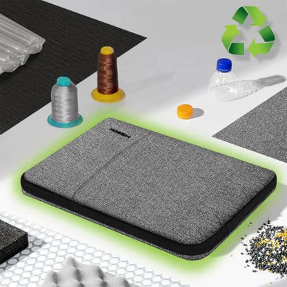 Hseok Laptop Case 13.3 14 inch Sleeve, Rainproof & Shockproof Carrying Case Compatible with MacBook Pro/Neo 14 M5/M4/M3/M2/M1,13.3 MacBook Air/Pro,XPS 14 and Most 13"-14" Notebook Tablet,Gray-Black - color: Dark Gray-black