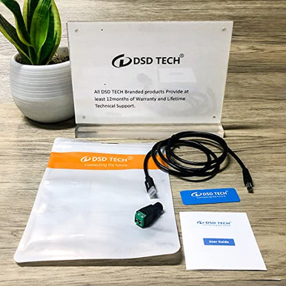 DSD TECH MagicConn SH-CP09B USB Type C PD to DC Power Cable(55x21)-9V - style: 9 V
