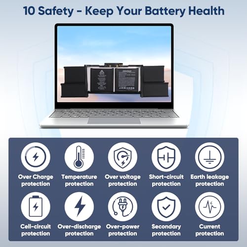 A1990 A1953 Battery Replacement for MacBook Pro 15" A1990 (Mid 2018 2019) | EMC 3215 3359 MV902LL/A MV912LL/A MV922LL/A MV932LL/A MV942LL/A MV952LL/A MR962LL/A MV962LL/A MV972LL/A MV902B/A ﻿ - size: 12.28*3.54*0.28inch A1990