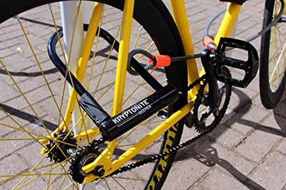 KryptoFlex 710 Double Loop Security Cable, 7FT Long Braided Steel Flex Bike Lock Anti-Theft Cable with Looped Ends for Outdoor Equipment, U-Lock and Padlock, 10mm Thick | bike-shift-cables-and-housing
