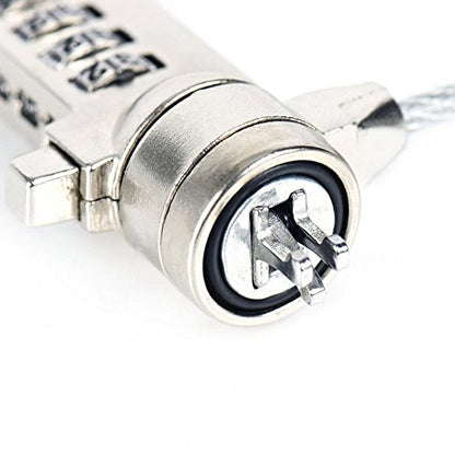axGear Laptop Security Lock Notebook Password SAFTY Chin Cable