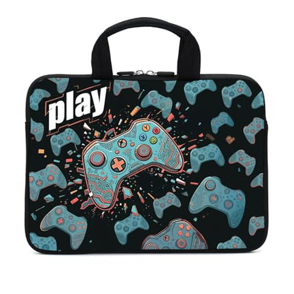 AMARY14 15 15.4 15.6 inch Laptop Handle Bag Computer Protect Case Pouch Holder Notebook Sleeve Neoprene Cover (Games-1) - color: Games-1