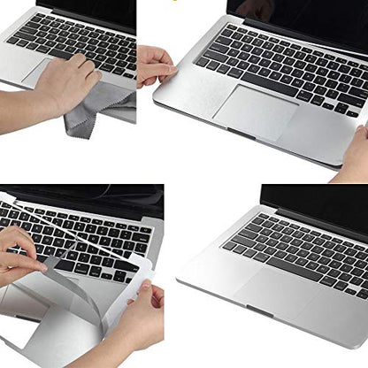 Palm Rest Full Cover with Trackpad Protector Sticker Skin for MacBook Pro 16 Inch (A2141),Ultra Thin Scratch Resistant (Gray)