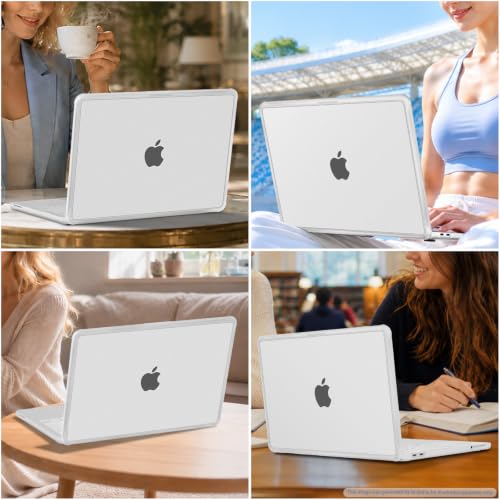 MOSISO Compatible with MacBook Neo Case 13 inch 2026 A3404 A18 Pro Chip | Anti-Cracking Cover Matte Finish Seamlessly Closes Protective Hard Shell Case Cover with TPU Bumper, Matte Clear - color: Matte Clear