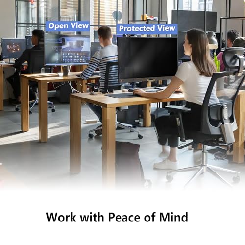 23.8 Inch Computer Privacy Screen Shield for 16:9 Widescreen Desktop | Anti-Glare Blue Light Privacy Filter; Anti Spy Screen Protector Film