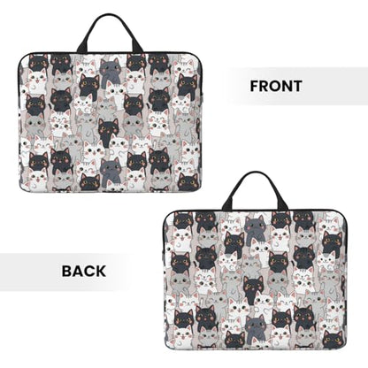 Laptop Case 14 Inch, Soft Shockproof Laptop Sleeve with Handle, Protective Bag - color: Pattern (671)