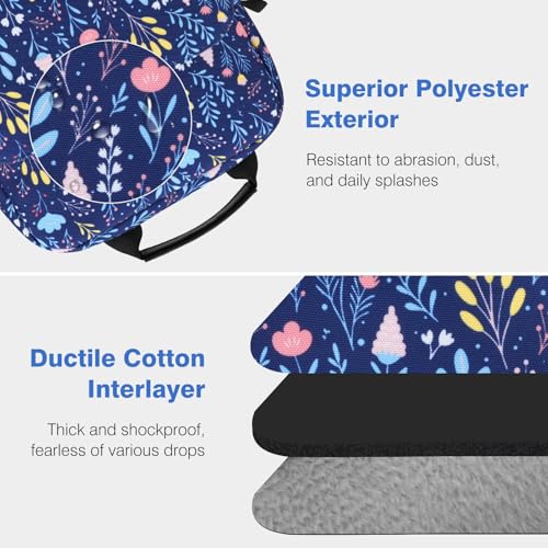 Dadanism 9-11 Inch Tablet Sleeve Bag Carrying Case with Shoulder Strap for iPad (A16) 11", iPad 10th Gen 10.9", iPad Air M4/Pro M5 11", iPad 9/8/7th 10.2", Galaxy Tab A11+ Plus 11", Night Blue - color: Night Blue, size: 9-11 Inch
