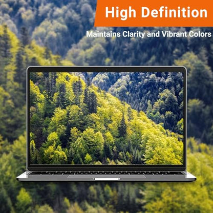 2 Pack 15.6 Inch Laptop Blue Light Screen Protector Touch Screen Anti-Glare, Computer Bluescreen Protector Compatible with Chromebook HP Pavilion ASUS Dell Acer Lenovo thinkpad 16:9 Eyes Protection Anti Scratch - color: 15.6inch
