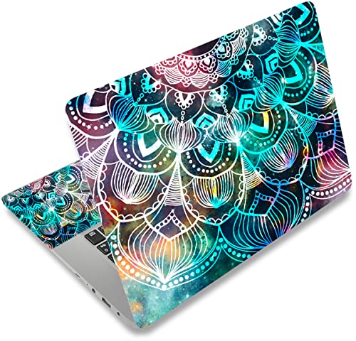 icolor Laptop Skin Sticker Decal 12 13 13.3 14 15 15.4 15.6 inch Personalized Universal Notebook Vinyl Skin Stickers Cover Art Decal Computer Protector (Colorful) - color: colorful