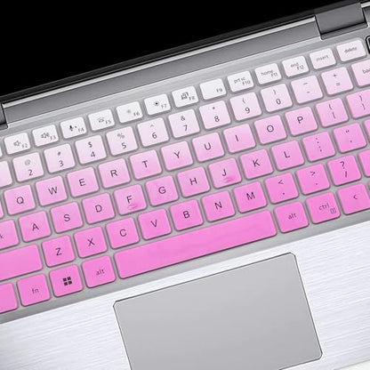 Keyboard Cover for Dell Latitude 14" 3450 3440 5450 5440 5430 5431 5420 7450 7440 7430 7420 7410, Dell Latitude 14" 9420 9430, Latitude 16 7650 7640, Latitude 9520 9510 7520 15.6"-Ombrepurple - color: OmbrePurple
