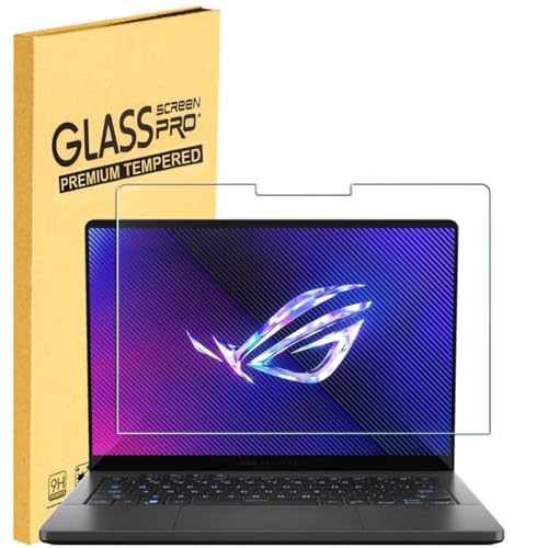 Tempered Glass Screen Protector for 2026-2025-2024 New ASUS ROG Zephyrus G14 GU405 GA403 14-Inch Laptop, 9H Hardness, Anti Scratch, No bubbles
