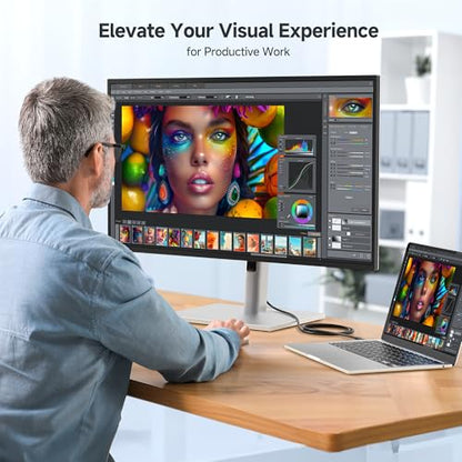 Cable Matters Unidirectional USB-C to Mini DisplayPort Cable – 6ft, up to 4K@60Hz – [USB-C Hosts to Mini DP Monitors Only] – [NOT for Thunderbolt/USBC Monitors, NOT for USBC or Thunderbolt 3 Storage]