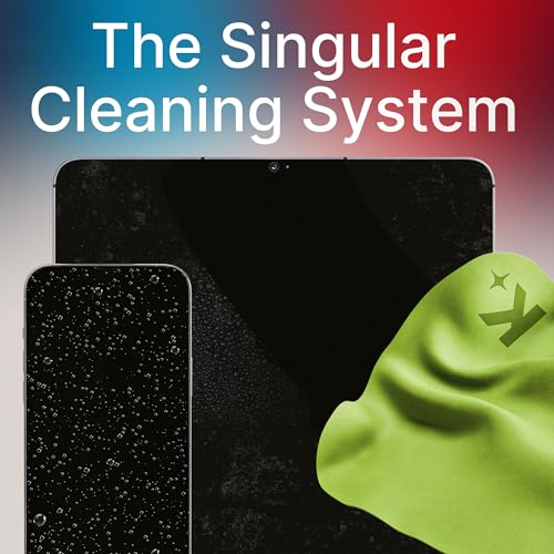 Koala Lens Cleaning Cloth | Japanese Microfiber | Black & Green (Pack of 6) - color: Black / Green, size: 6 Pack