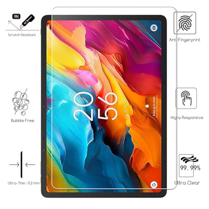 KEANBOLL 2-Pack Tempered Glass Screen Protector for TCL NxtPaper 14 (14.3-Inch, Released 2024), Ultra Clear - 9H Hardness -Anti Scratch - Case Friendly