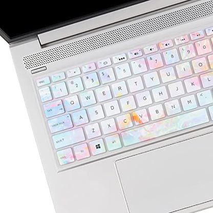 Keyboard Cover for 15.6 17.3 HP Laptop 15-by 15-dw/ef 17-by 15-dy5399nr 15-dy2792wm 15-dy1023dx 15-dy2795wm 15-dy2091wm 15-dy2005tg 15-dy2132wm dy2152wm 15-dy0700tg 15-dy1043dx 15-dy2031nr 15-dy2072dx - color: colors