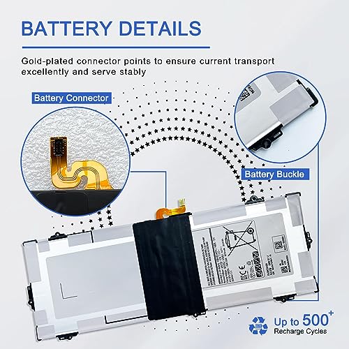 JOTACT EB-BW720ABA EB-BW720ABE Battery for Samsung ChromeBook Plus V2 XE520QAB XE521QAB, Chromebook 4 4+ XE310XBA XE350XBA, Galaxy Book 12" SM-W720 SM-W727V SM-W723 W728 W723Q W720N Series AA-PBMN2HO