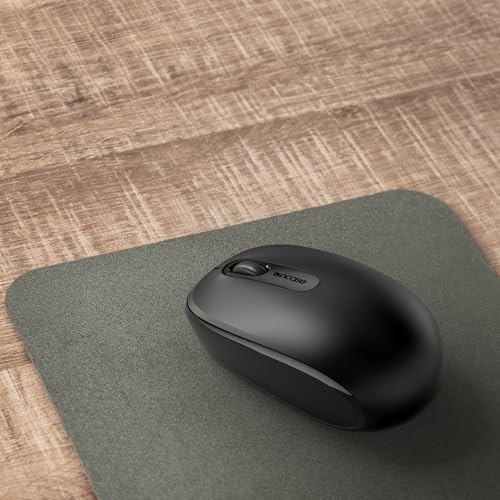 Incase Wireless Mobile Mouse 1850 – Designed by Microsoft – Compact, Comfortable, Right/Left Hand Use, 6-Month Battery Life, Nano Transceiver, Works with Mac/Windows 8/10/11 (Black) - color: Black