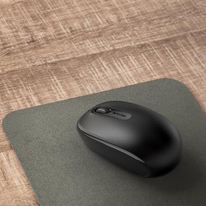 Incase Wireless Mobile Mouse 1850 – Designed by Microsoft – Compact, Comfortable, Right/Left Hand Use, 6-Month Battery Life, Nano Transceiver, Works with Mac/Windows 8/10/11 (Black) - color: Black
